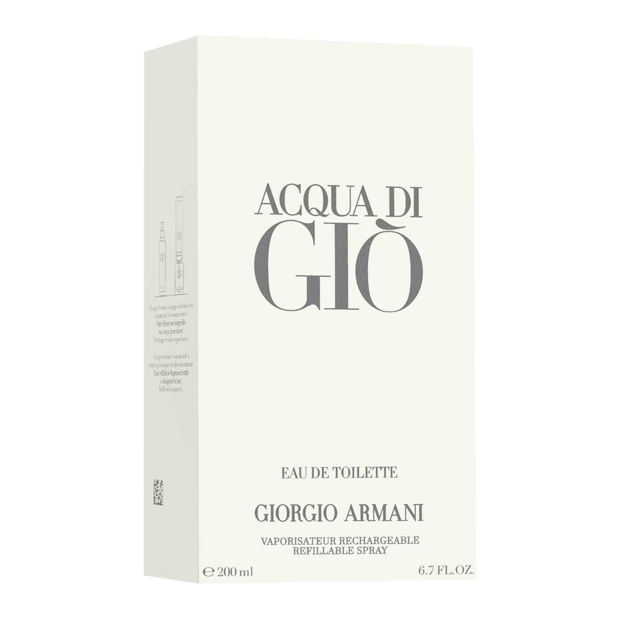 Acqua di Gio Refilable EDT 200ml Hombre