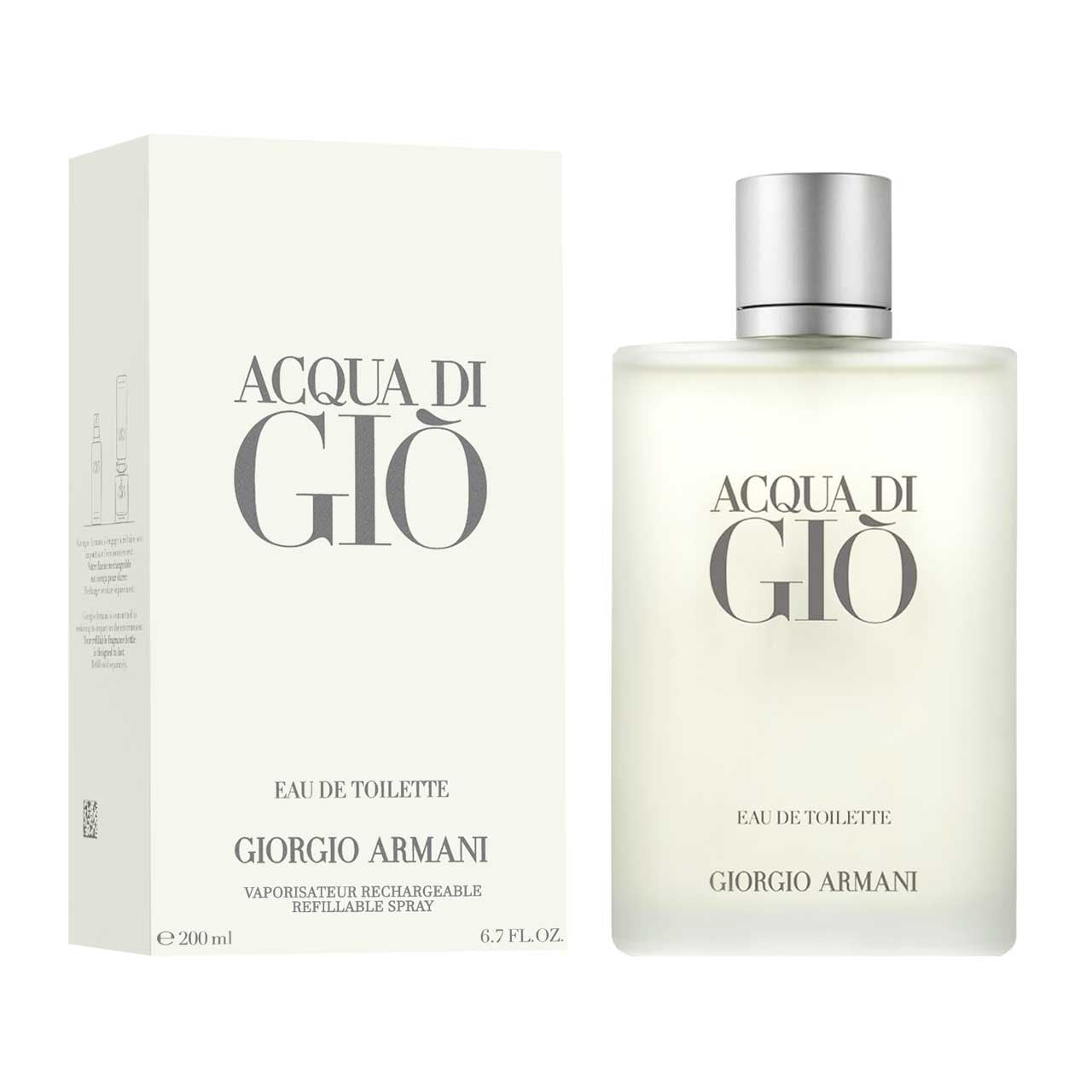 Acqua di Gio Refilable EDT 200ml Hombre
