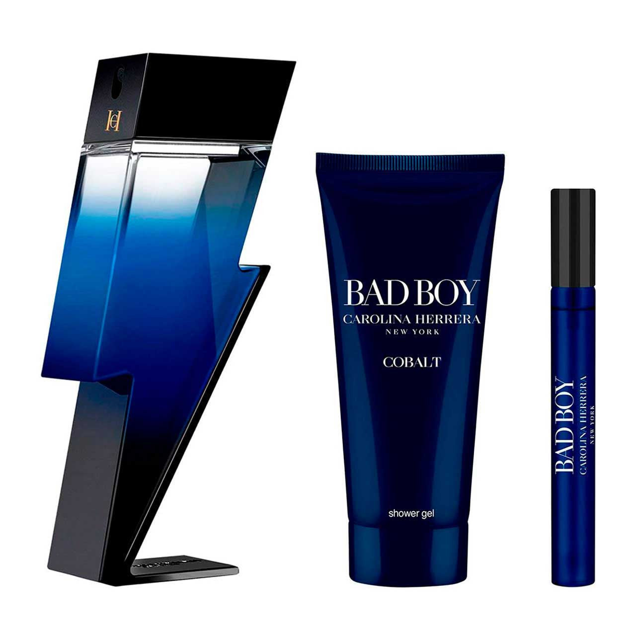 Bad Boy Cobalt Estuche 3 Piezas Hombre EDP 100ml + Shower Gel 100ml + Miniatura 10ml