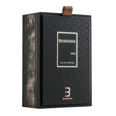 Bharara King EDP 100ml con caja, perfume masculino aromático y elegante