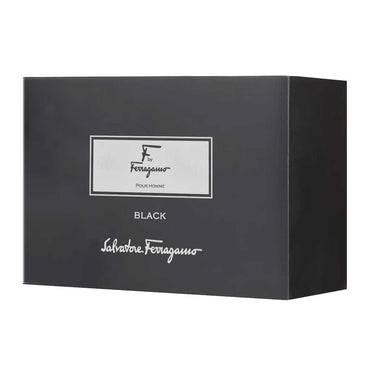 F by Ferragamo Black Estuche 3 Piezas Hombre EDT 100ml + Showe gel 75ml + After Shave 75ml