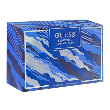 Guess Seductive Homme Blue Set 4 Piezas Hombre EDT 100ml + Shower gel 100ml + Desodorante 226ml + Bolsa de viaje
