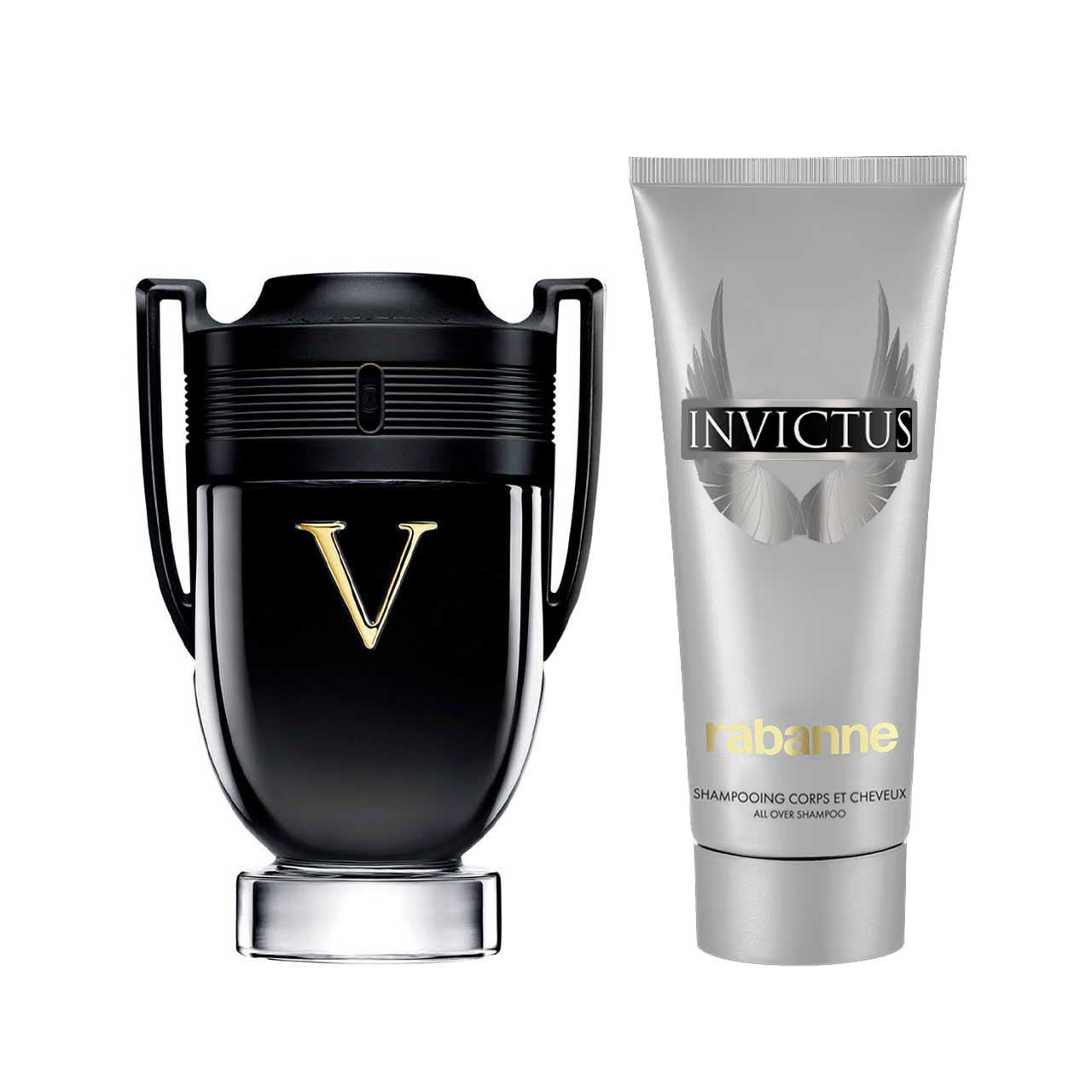 Invictus Victory Metal Estuche 2 Piezas Hombre EDP 100ml + All Over Shampoo 100ml