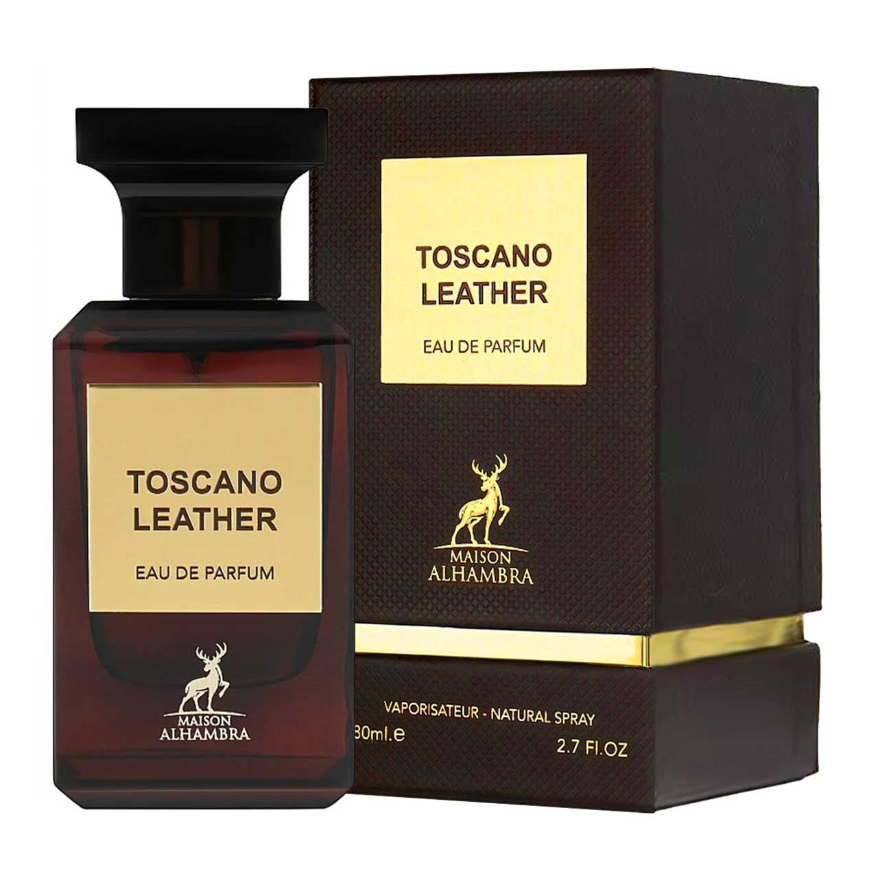 Maison Alhambra Toscano Leather EDP 80ml Hombre