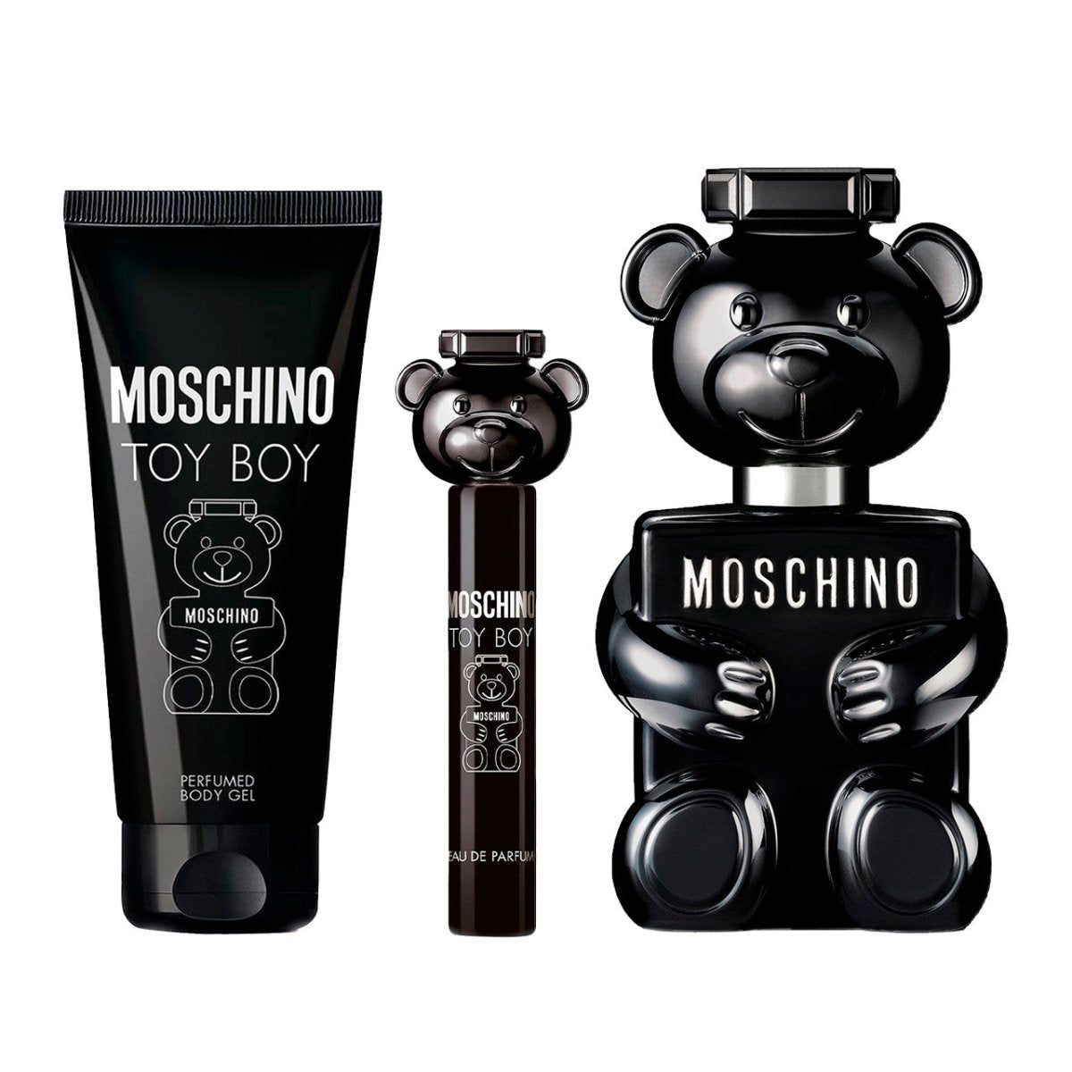 Moschino Toy Boy Estuche 3 Piezas Hombre EDP 100ml + Gel de Ducha 100ml + Miniatura 10ml