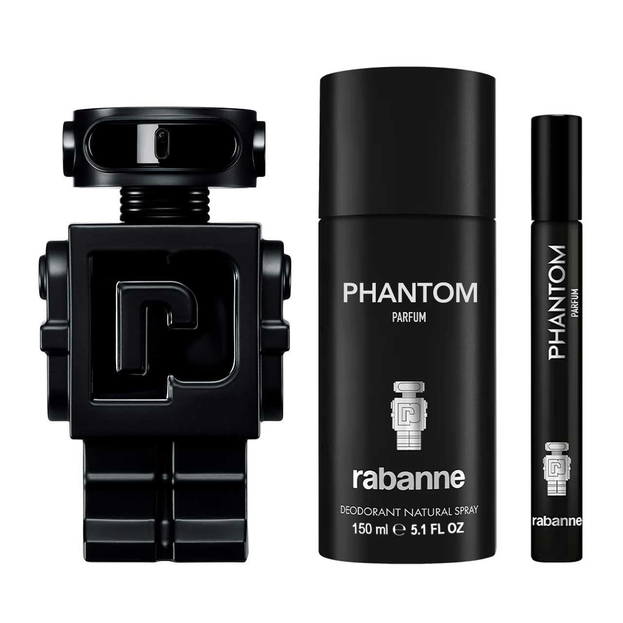Phantom Parfum Metal Estuche 3 Piezas Hombre EDP 100ml + Desodorante 150ml + Miniatura 10ml