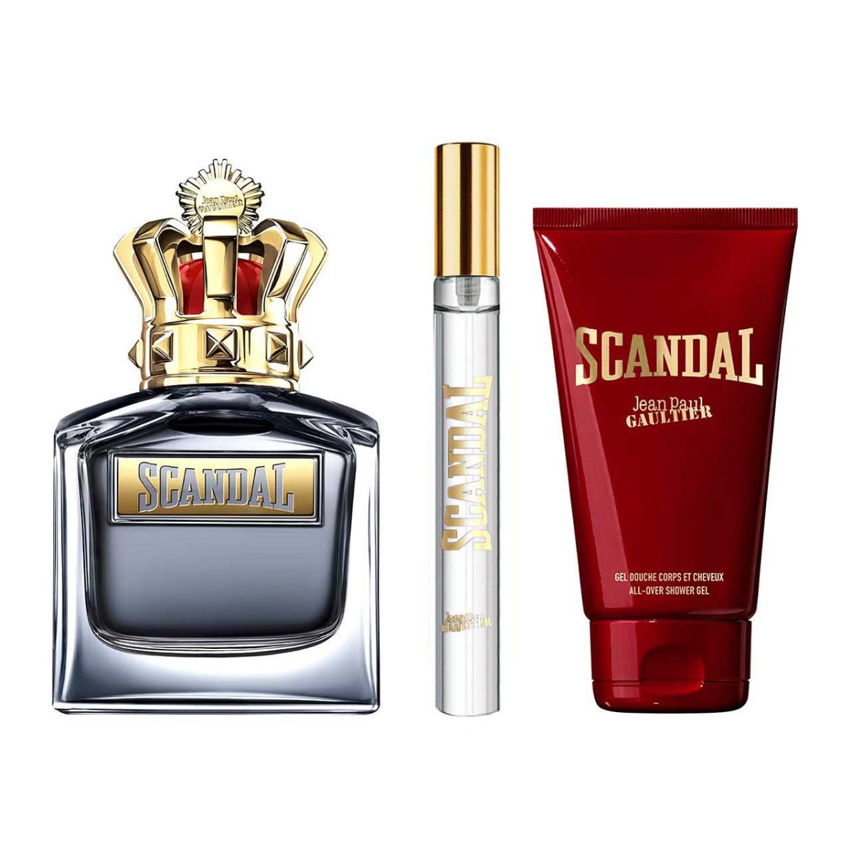 Scandal Estuche 3 Piezas Hombre EDT 100ml + Shower Gel 75ml + Miniatura 10ml