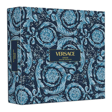 Versace Eros Set 3 Piezas Hombre EDT 100ml + Miniatura 10ml + Shower Gel 150ml