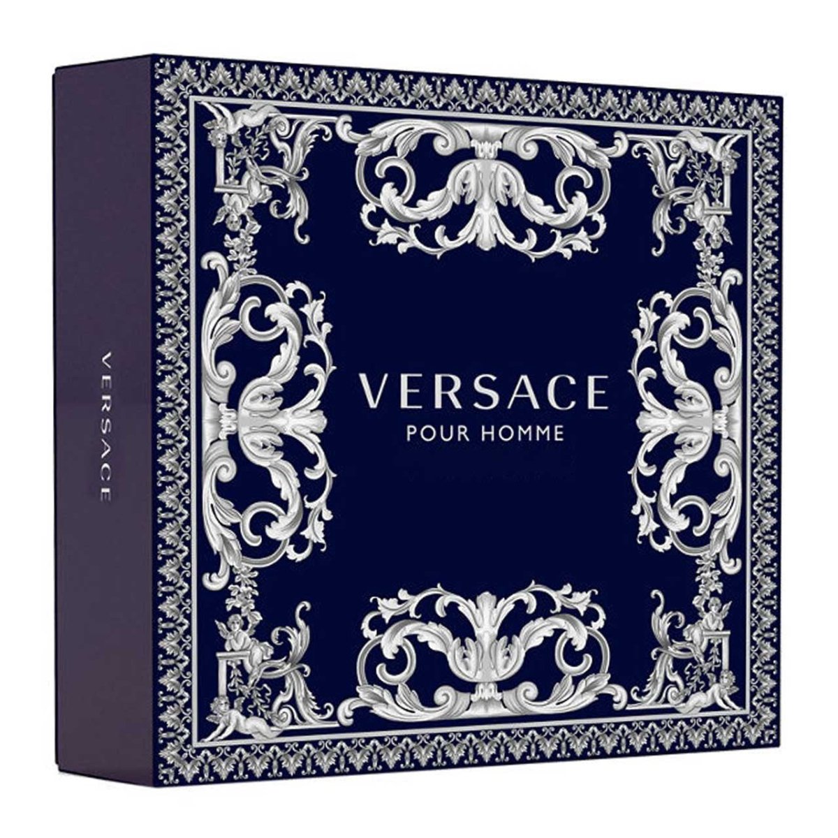 Versace Pour Homme Estuche 3 Piezas Hombre EDT 100ml + Miniatura 10ml + Shower Gel