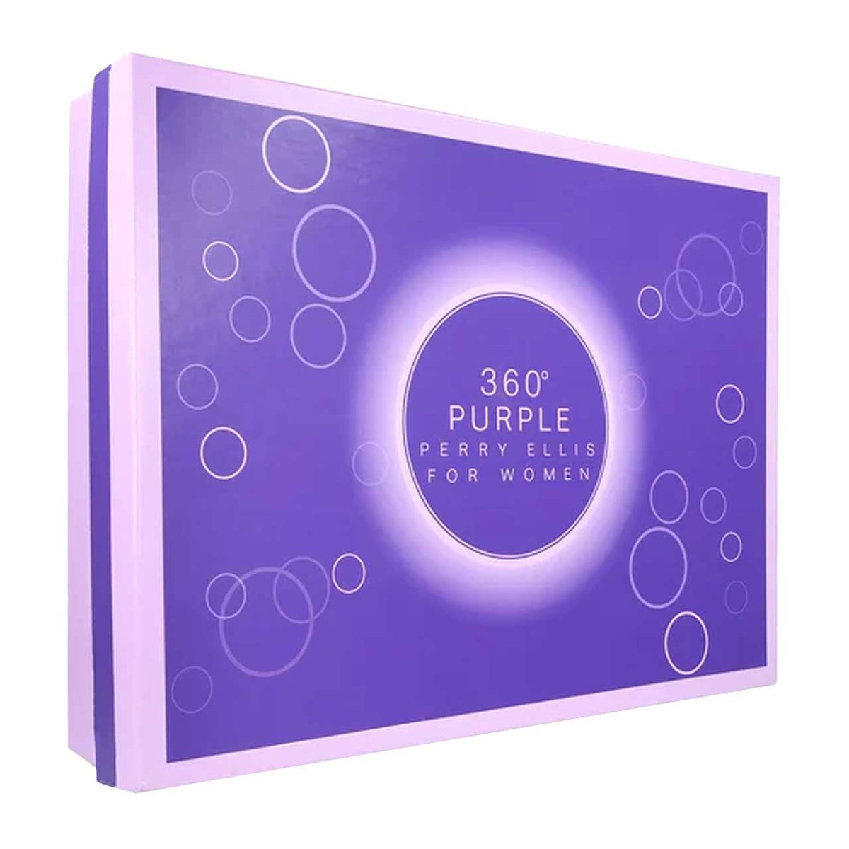 360 Purple Estuche 4 Piezas Dama EDP 100ml + Locion Corporal 90ml + Gel De Ducha + Mini 7.5ml
