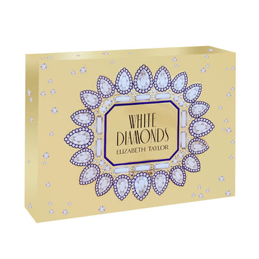 White Diamonds Estuche 3 Piezas Dama EDT 100ml + Crema Corporal 100ml + Gel De Ducha 100ml