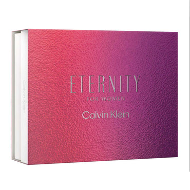 Eternity Estuche 3 Piezas Dama EDP 100ml + Body Lotion 100ml + Miniatura 10ml