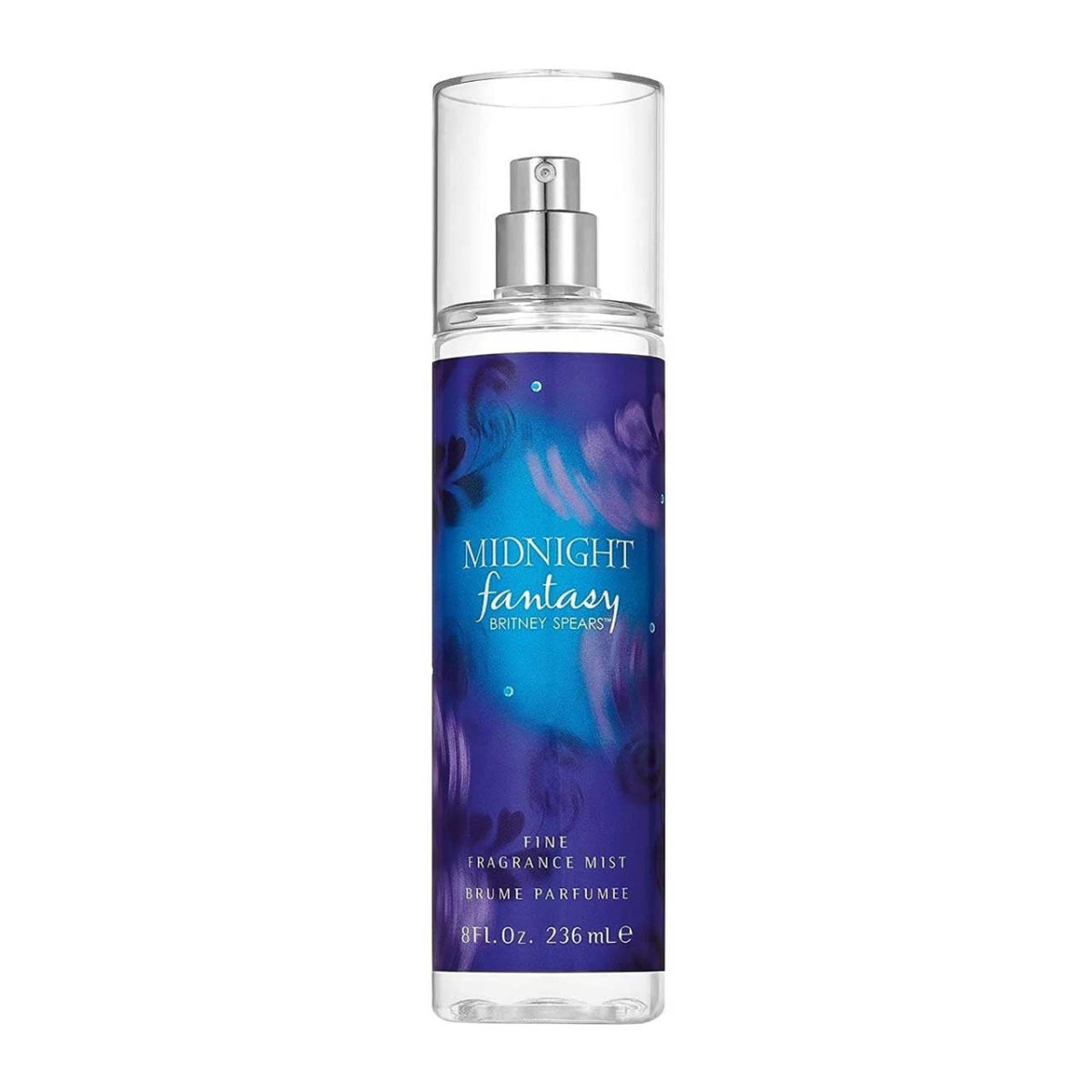 Body Fantasies Midnight Fantasy 236ml para dama, body spray femenino original con aroma sensual.