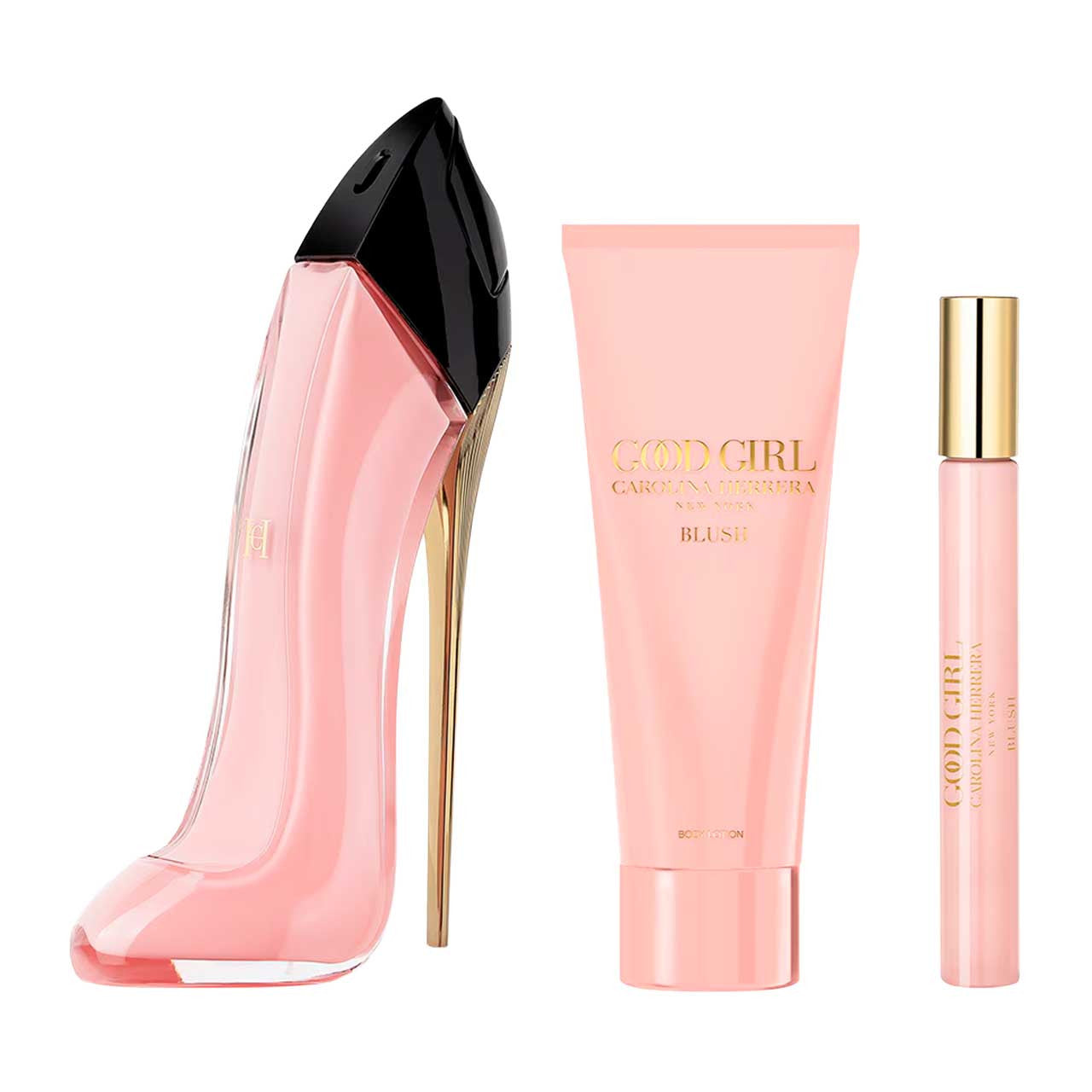 Good Girl Blush Navidad Estuche 3 piezas Dama EDP 80ml + Locion corporal 100ml + Miniatura 10ml
