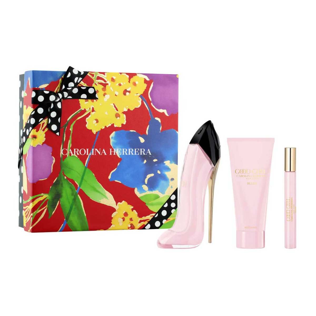 Good Girl Blush Estuche 3 Piezas Dama EDP 80ml + Body Lotion 100ml + Miniatura 10ml