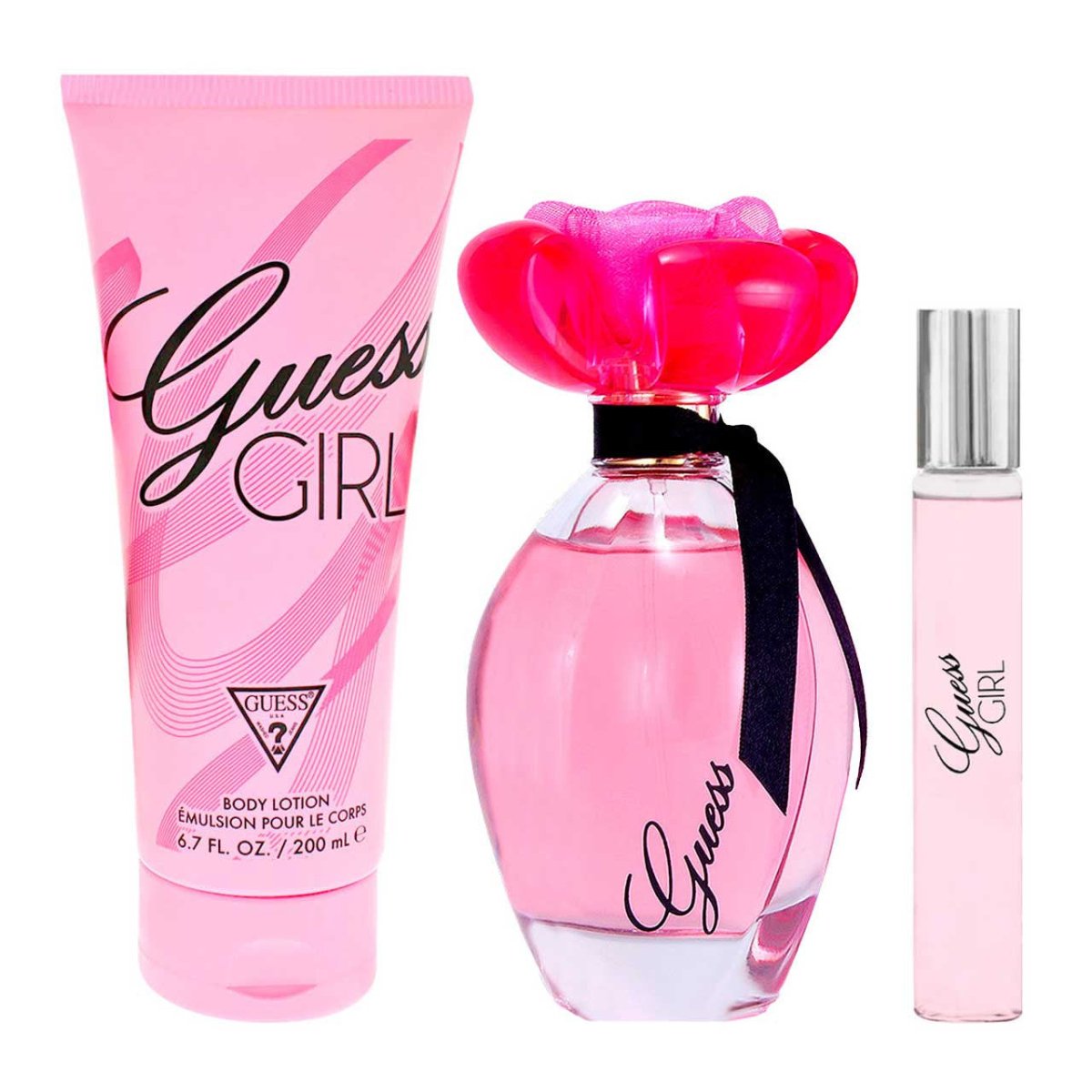 Guess Girl SET 3 Piezas Dama EDT 100ml + Dody Lotion 200ml + Mini 15ml