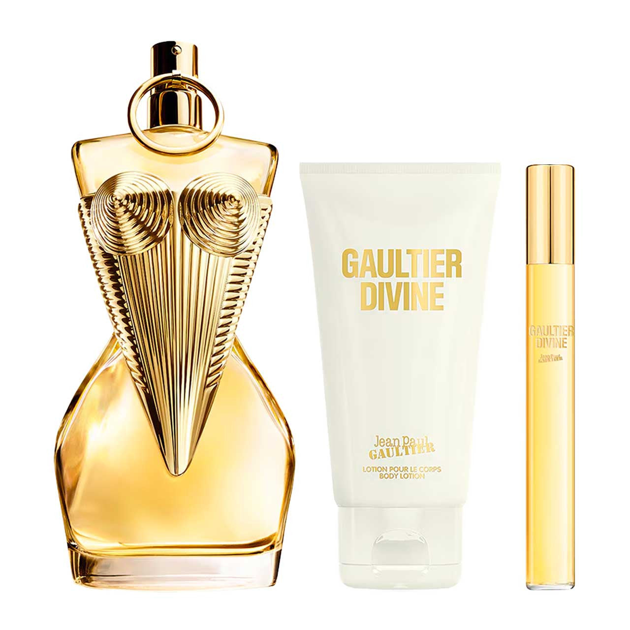 Jean Paul Gaultier Divine SET 3 Piezas Dama EDP 100ml + Locion Corporal 75ml + Miniatura 10ml