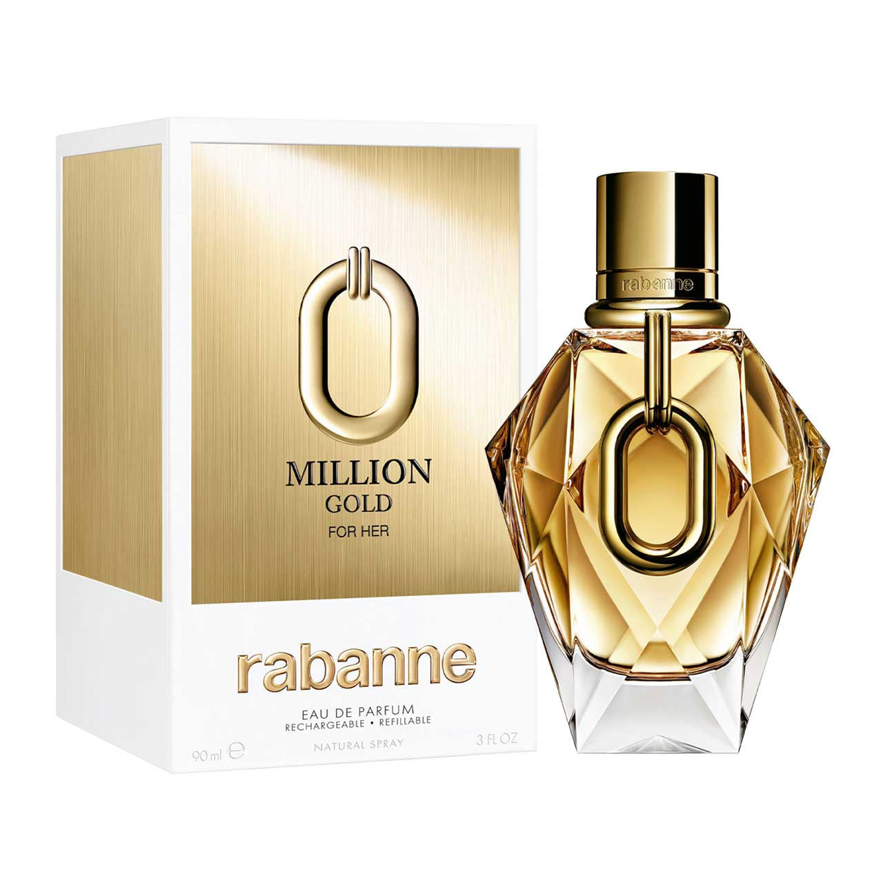 Million Gold For Her EDP 90ml Dama (Rellenable)