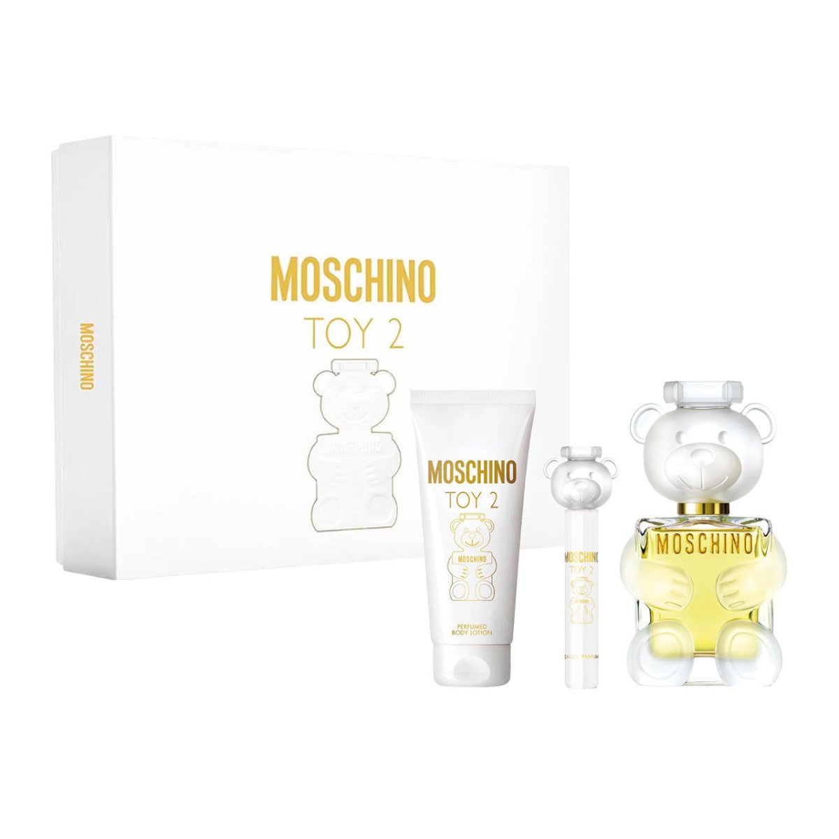 Moschino Toy 2 SET 3 Piezas Dama EDP 100ml + Body Lotion 100ml + Mini 10ml