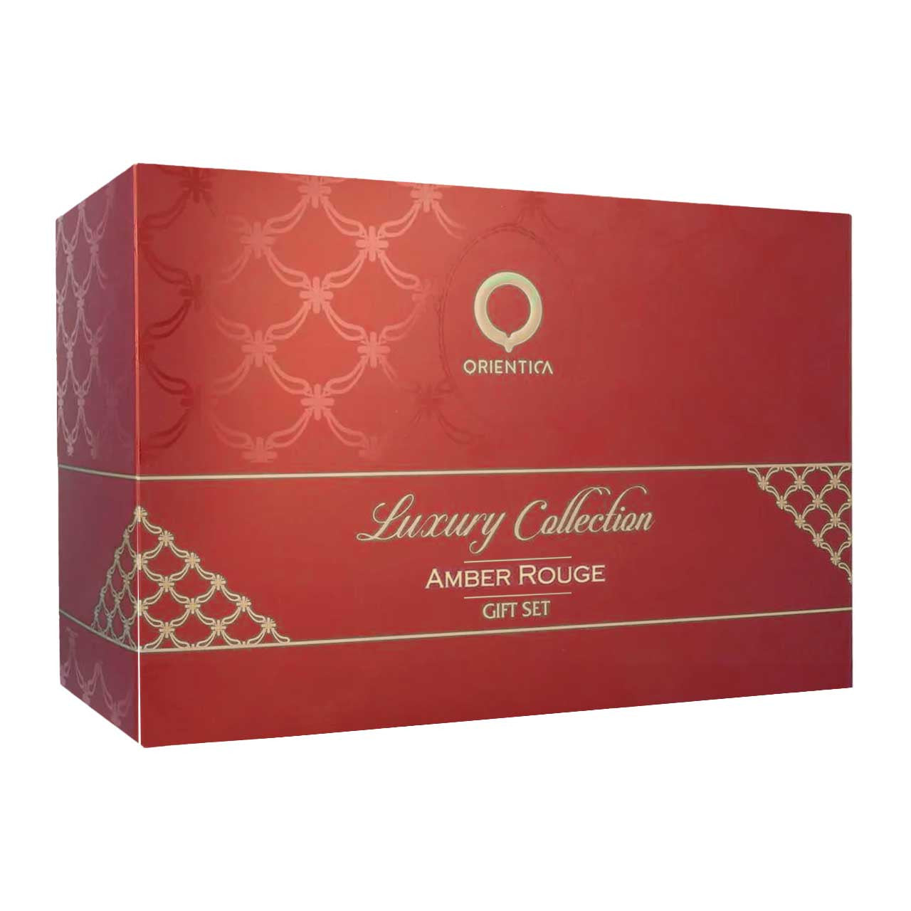 Orientica Amber Rouge Bolsa SET 4 Piezas Unisex EDP 80ml + EDP 7.5ml + 1 Mini 10ml + Bolsa