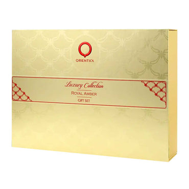 Orientica Royal Amber Miniatura SET 4 Piezas Unisex EDP 80ml + EDP 7.5 ml + 2 Miniaturas 10ml