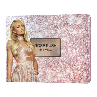 Rose Rush by Paris Hilton SET 4 Piezas Dama EDP 100 ml + Crema P/Cuerpo 90 ml + Gel De Ducha + Mini 10ml