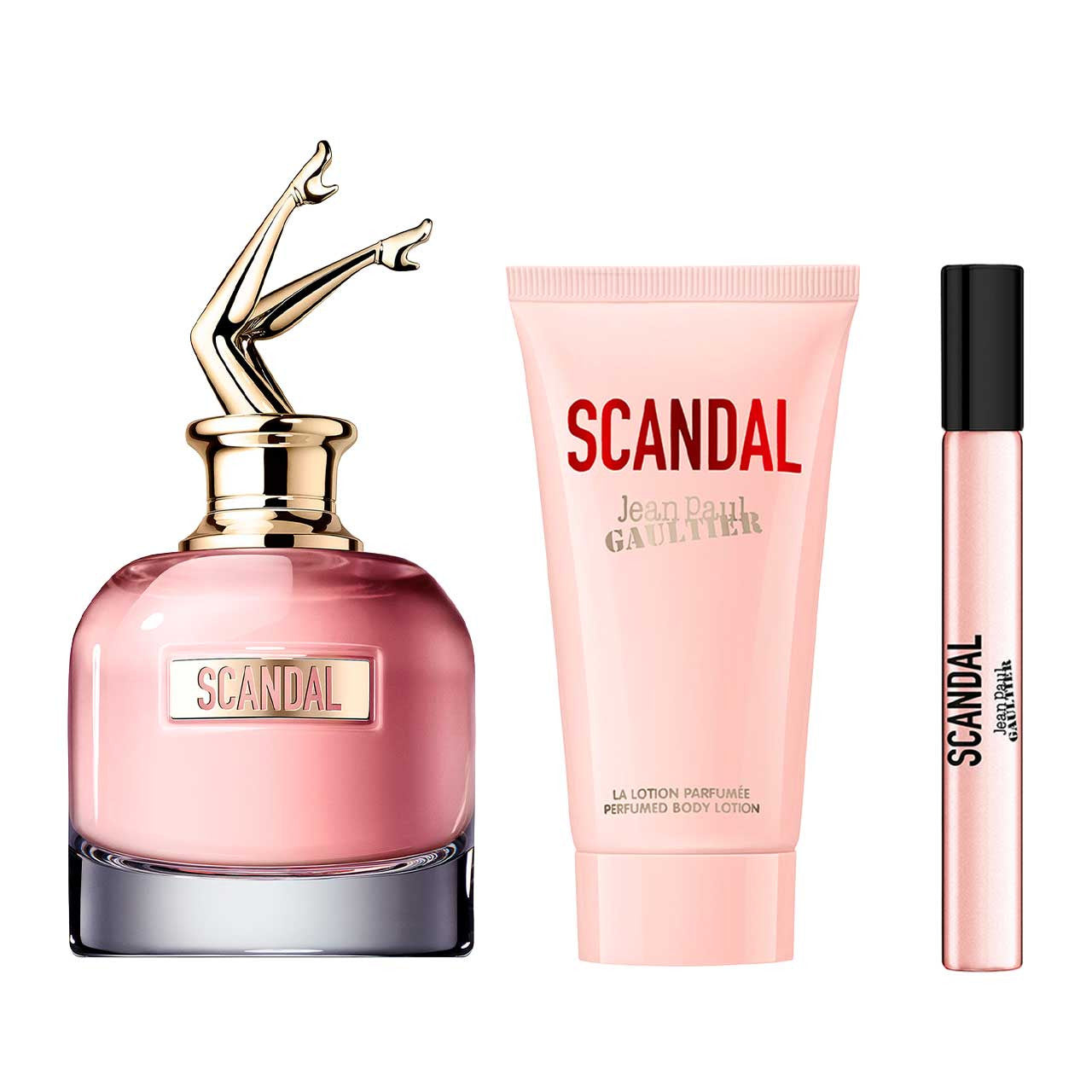 Scandal Navidad ESTUCHE 3 piezas Dama EDP 80ml + Locion corporal 75ml + Miniatura 10ml