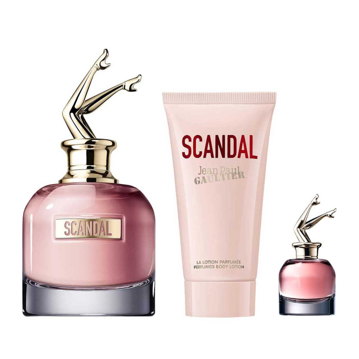 Scandal Estuche 3 Piezas Dama EDP 80ml + Body Lotion 75ml + Miniatura 6ml
