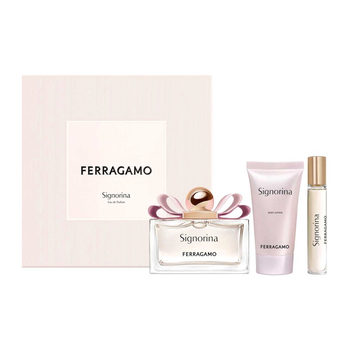 Signorina SET 3 Piezas Dama EDP 100ml + Body Lotion 50ml + Mini 15ml