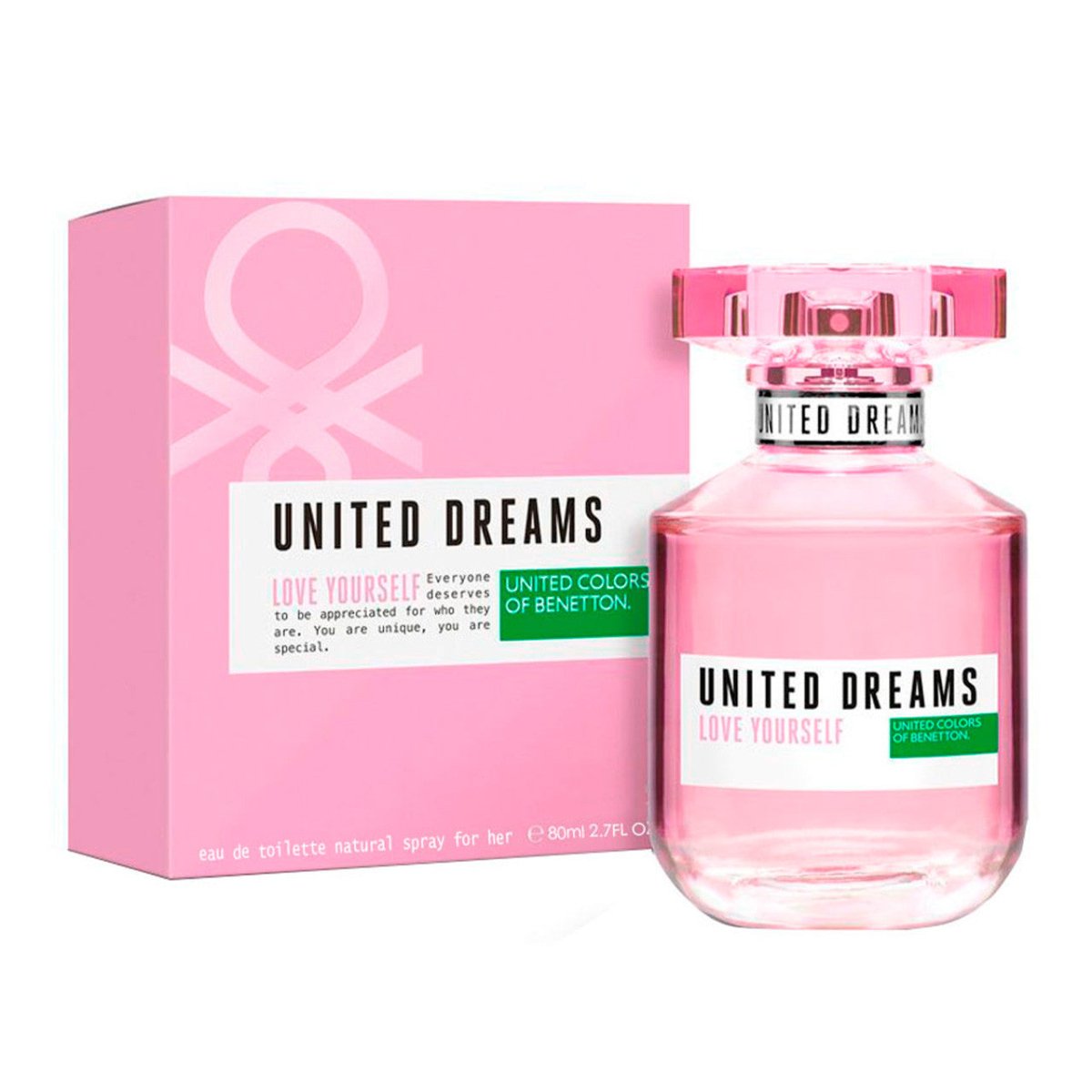 United Dreams Love Yourself EDT 80ml Dama