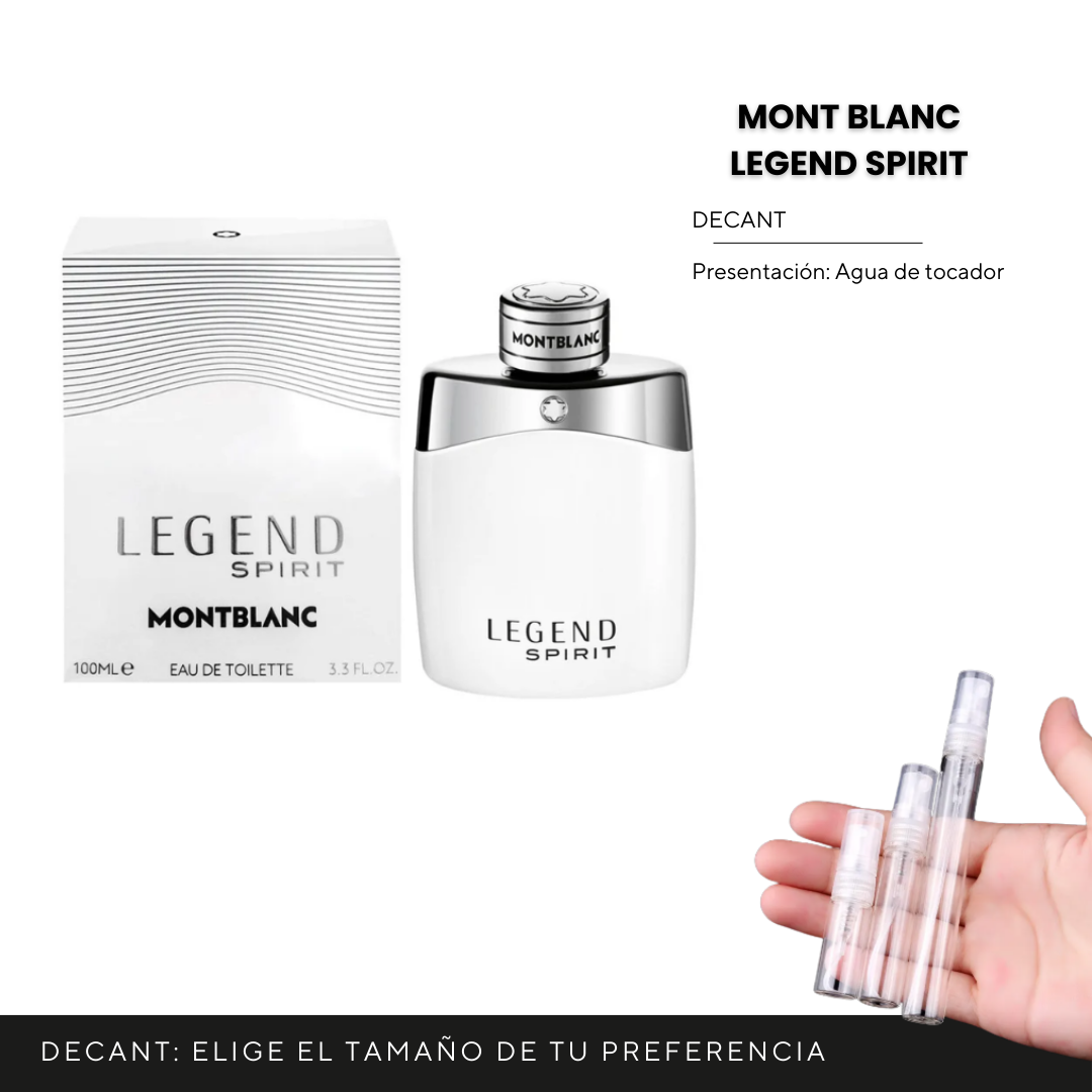 Decant - Montblanc Legend Spirit EDT
