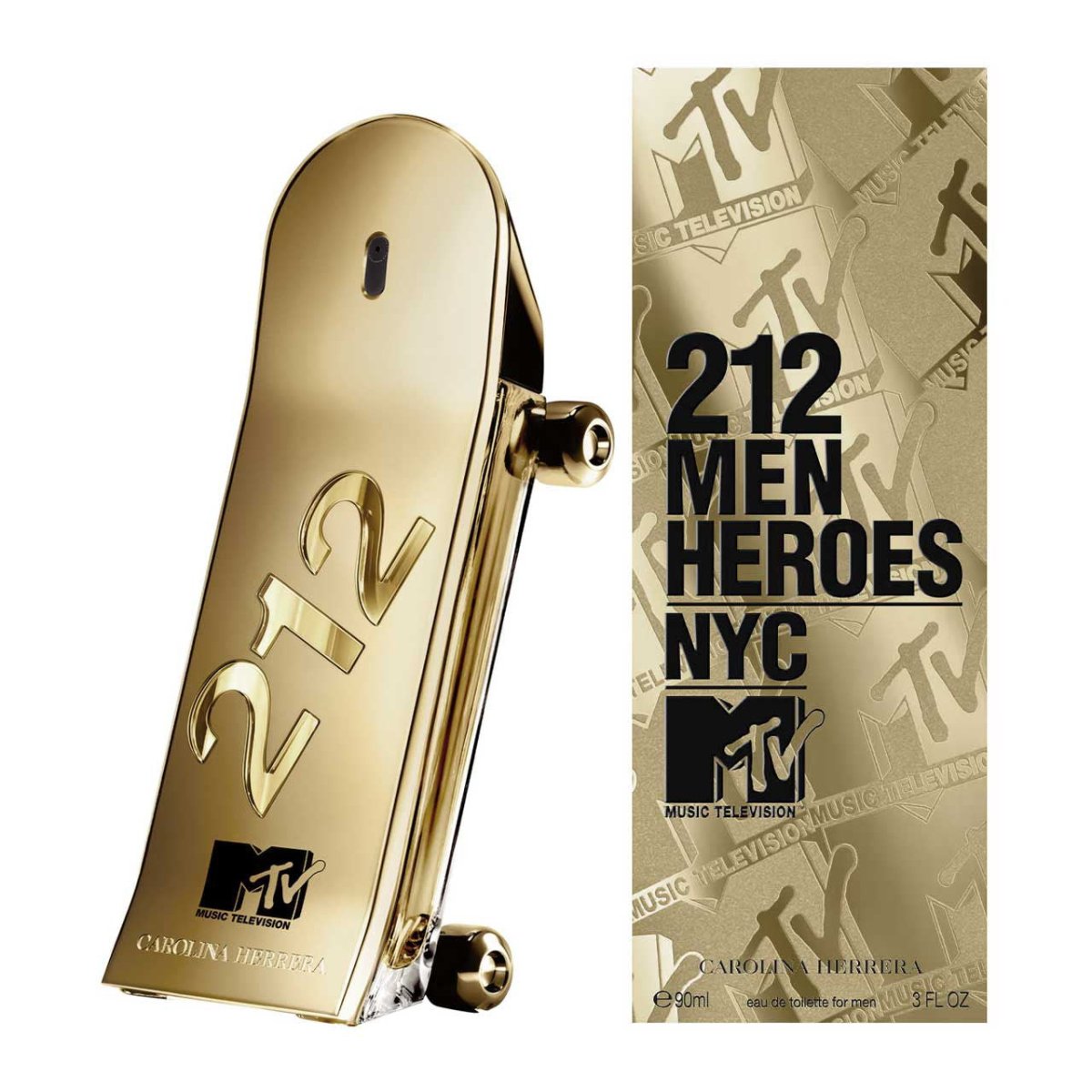 212 Heroes MTV EDT 90ml Hombre