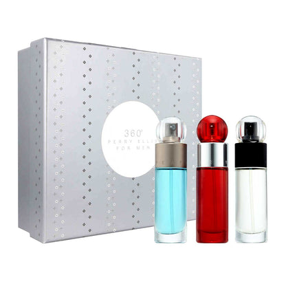 360/360 Red/Reserve Trio Estuche 3 Piezas Hombre 360 Men 30ml + EDT Reserve 30ml + 360 Red