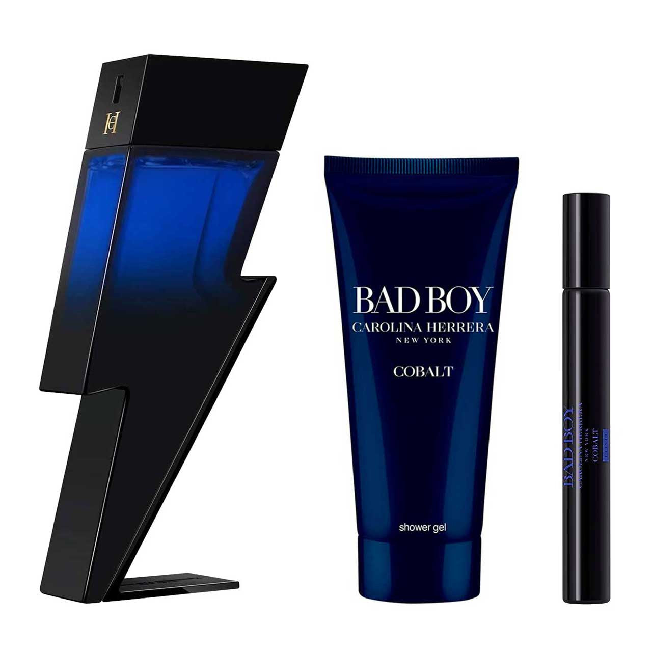 Bad Boy Cobalt Elixir Navidad Estuche 3 Piezas Hombre EDP 100ml + Shower Gel 100ml + Miniatura 10ml