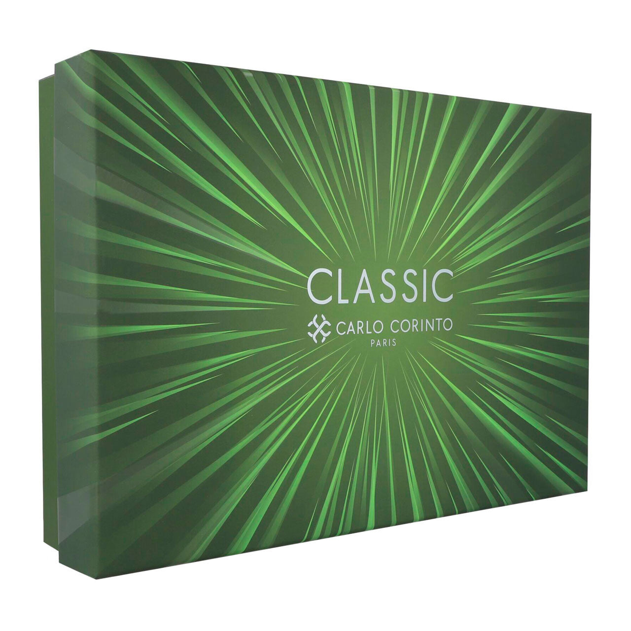 Carlo Corinto Estuche 4 Piezas Hombre EDT 100ml + Body Shampoo 100ml + After Shave Gel 100ml + Miniatura 10ml