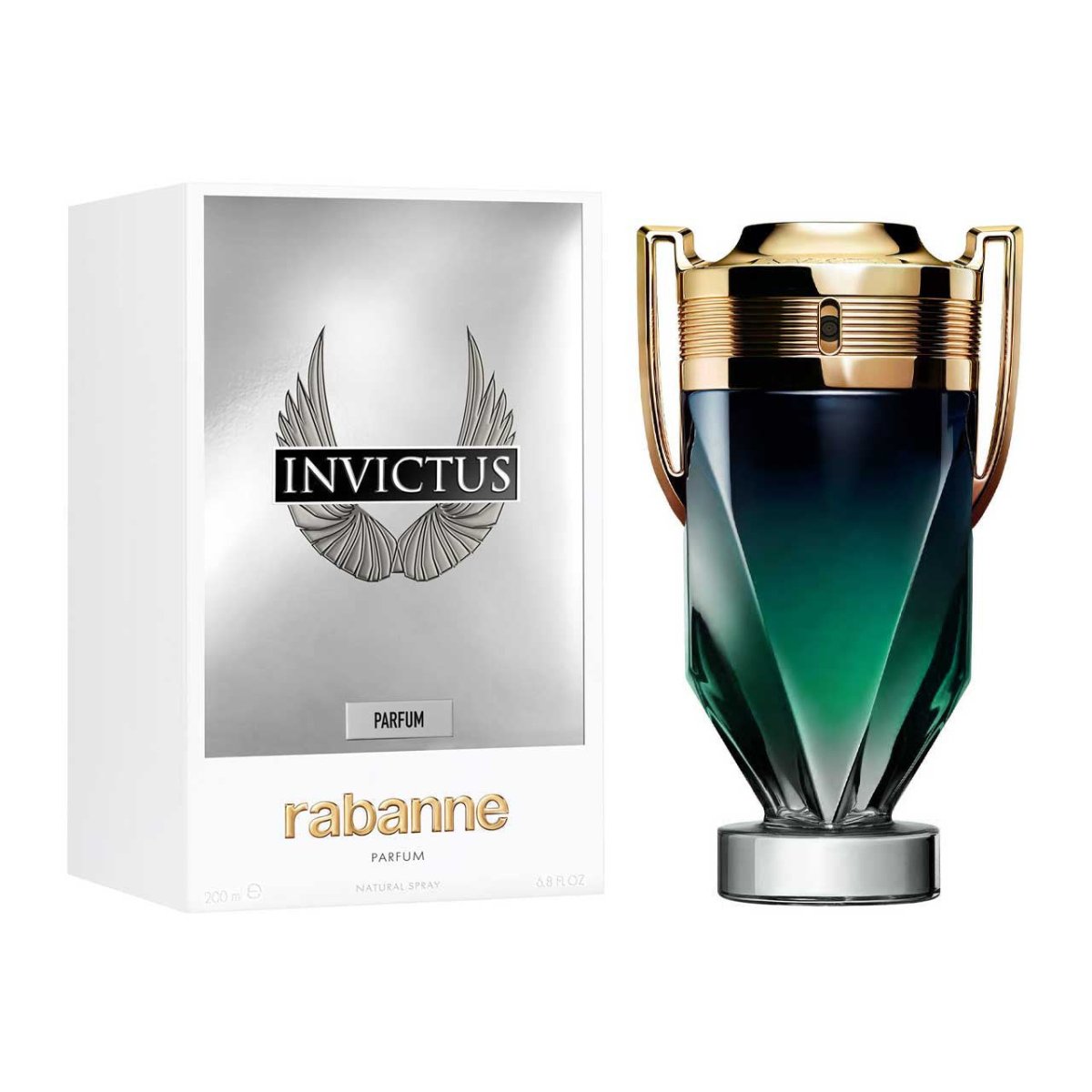 Invictus Parfum EDP 200ml Hombre