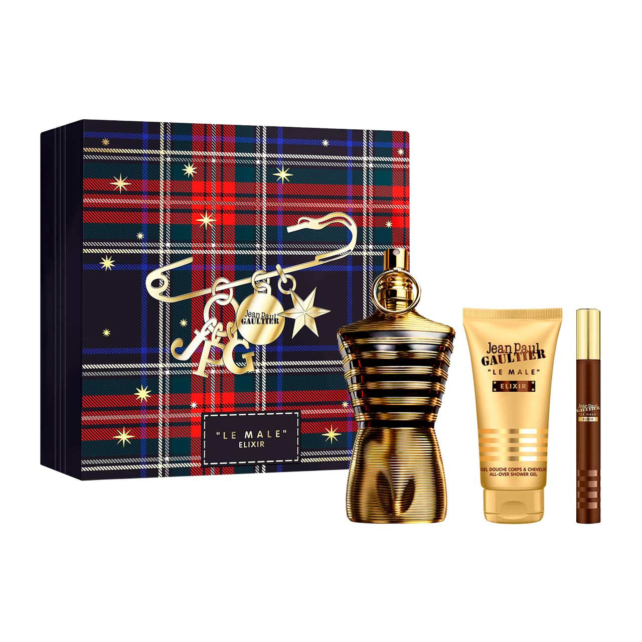 Le Male Elixir Estuche Navidad 3 Piezas Hombre