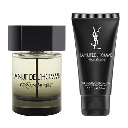 La Nuit de L'Homme by Yves Saint Laurent Travel  Estuche 2 Piezas Hombre EDT 100ml + Gel para ducha 50ml