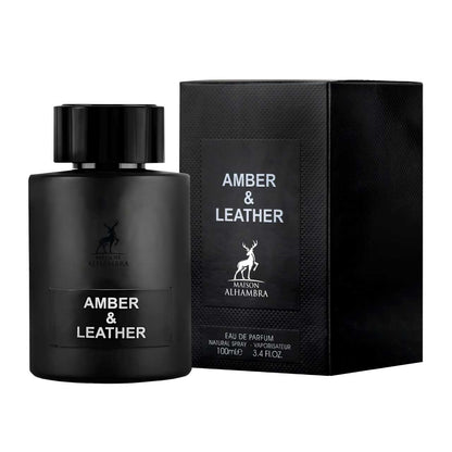 Maison Alhambra Amber & Leather EDP 100ml Hombre