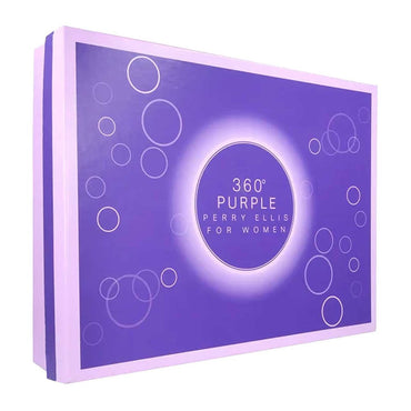 360 Purple Estuche 4 Piezas Dama EDP 100ml + Locion Corporal 90ml + Gel De Ducha + Mini 7.5ml
