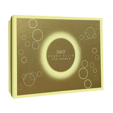 360 Woman SET 4 Piezas Dama EDT 100 ml + Body Mist 118ml + Gel De Ducha + Mini  7.5ml