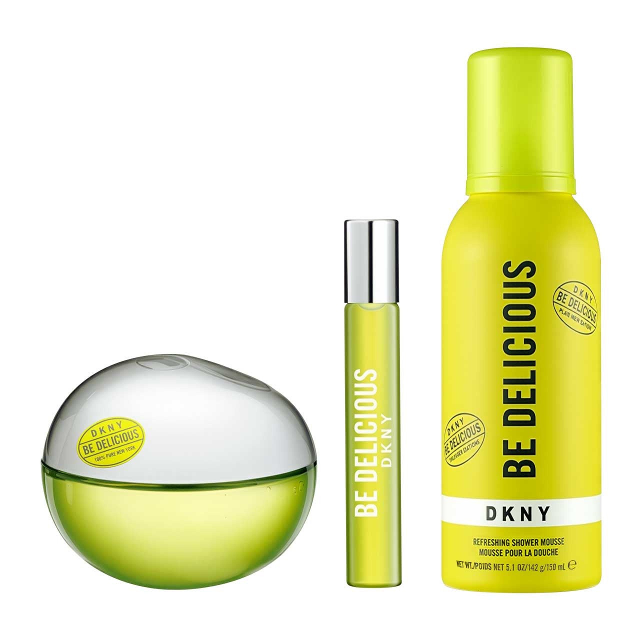 Be Delicious Estuche 3 piezas Dama EDP 100ml + Shower mousse 150ml + Miniatura 15ml