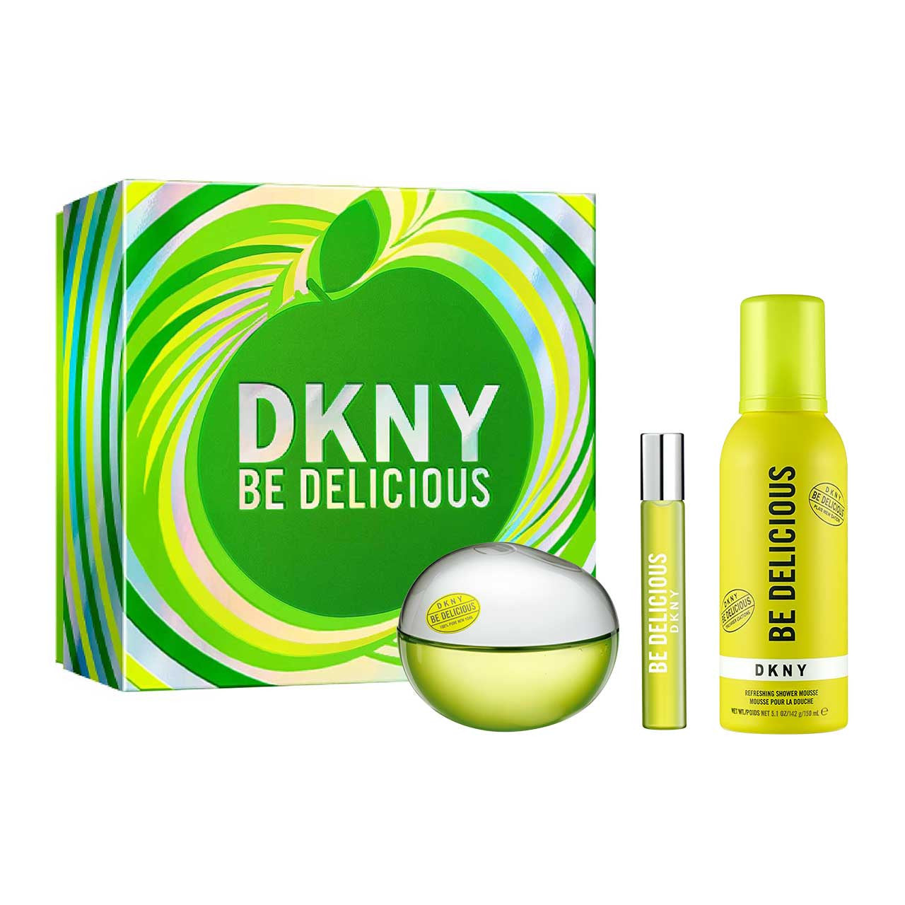 Be Delicious Estuche 3 piezas Dama EDP 100ml + Shower mousse 150ml + Miniatura 15ml