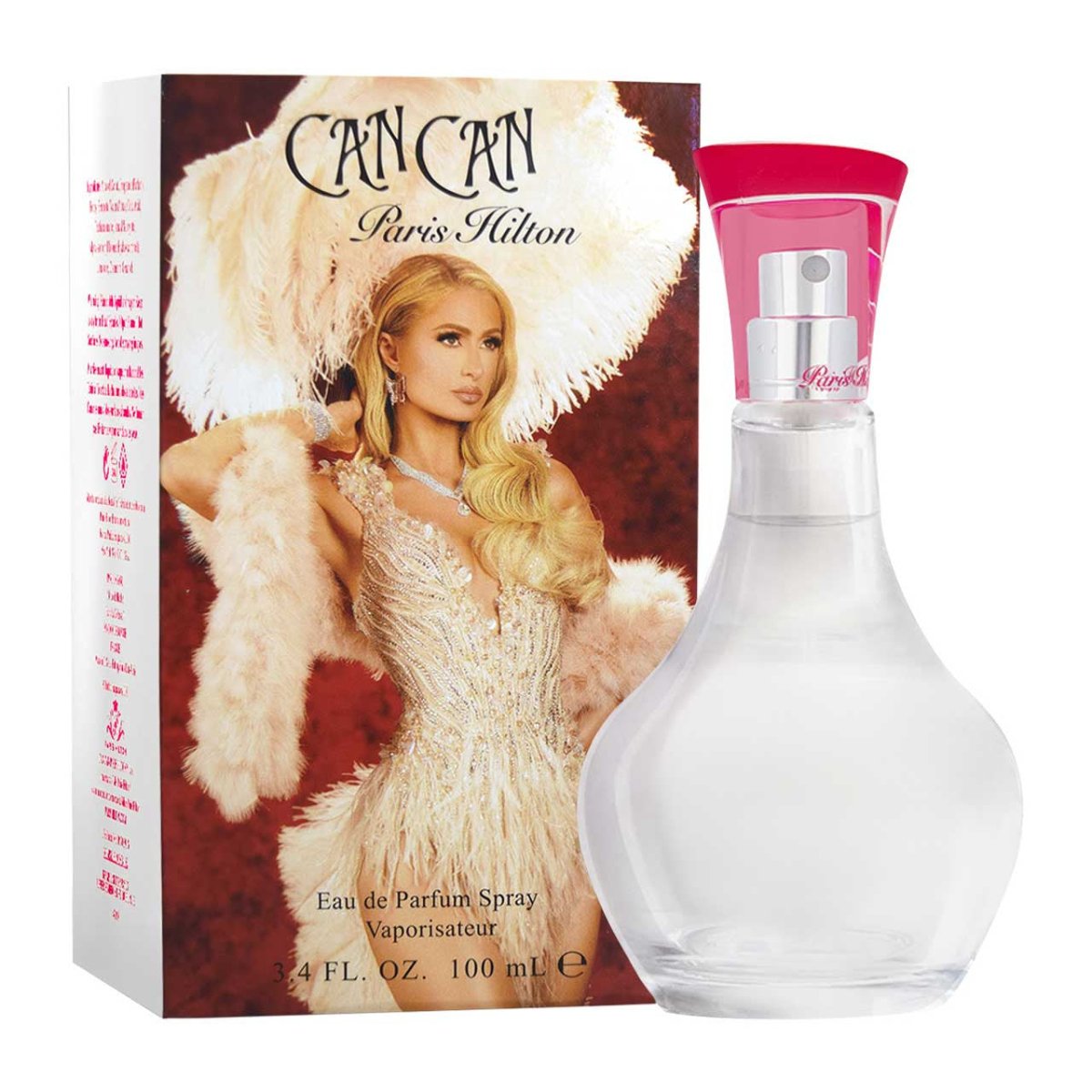 Perfume Can Can by Paris Hilton EDP 100ml para mujer, fragancia floral frutal vibrante