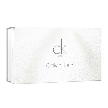 Ck One SET 4 Piezas Unisex EDT 200ml + Body Lotion 200ml + Shower Gel 100ml + Mini 15ml