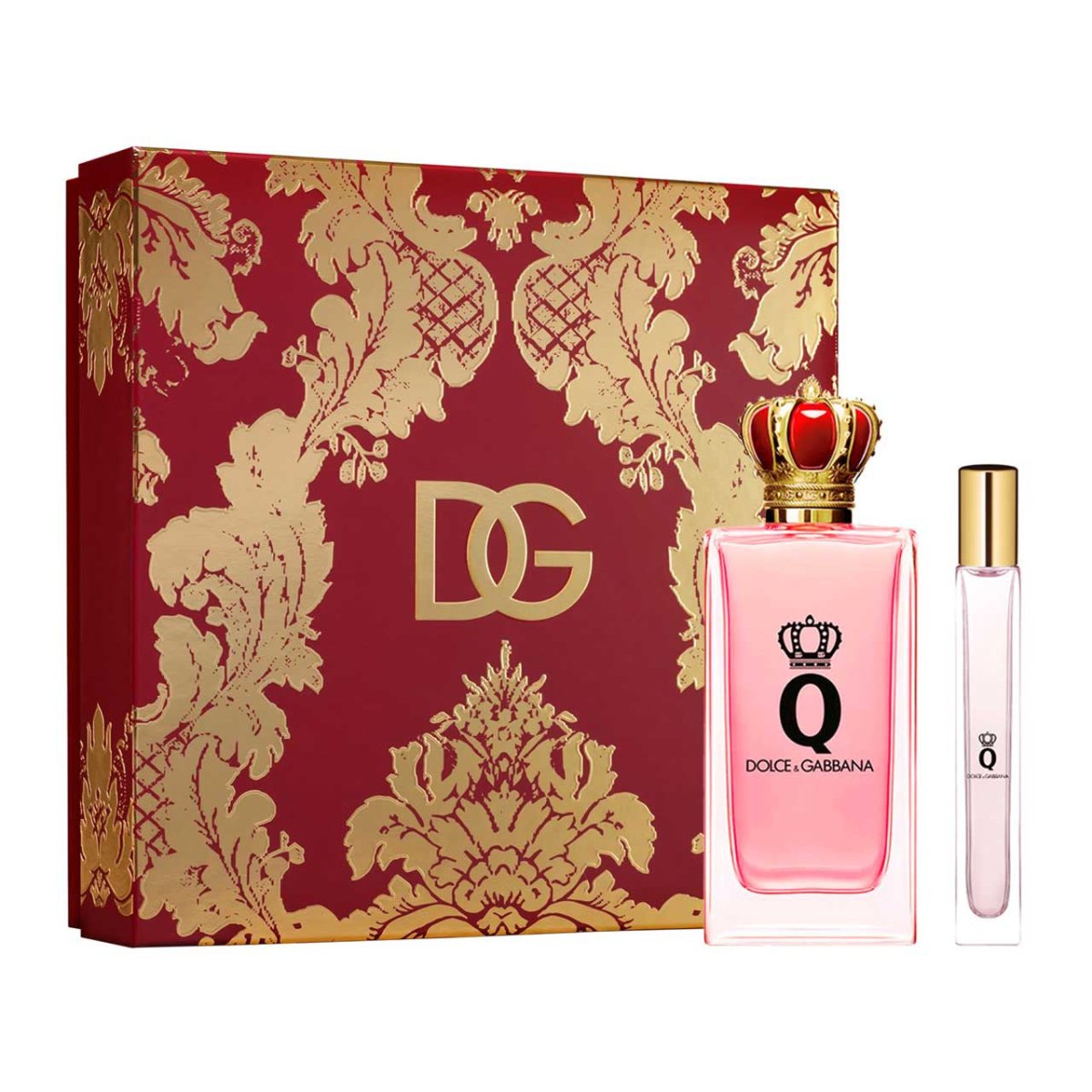 Dolce & Gabbana Queen Estuche 2 Piezas Dama EDP 100ml + Mini 10ml