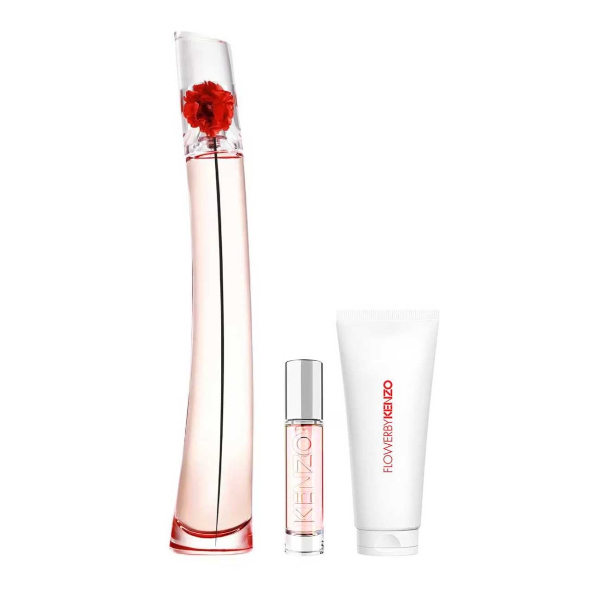 Flower By Kenzo L' Absolue SET 3 Piezas Dama EDP 100ml +Locion Corporal 75ml + Mini 10ml