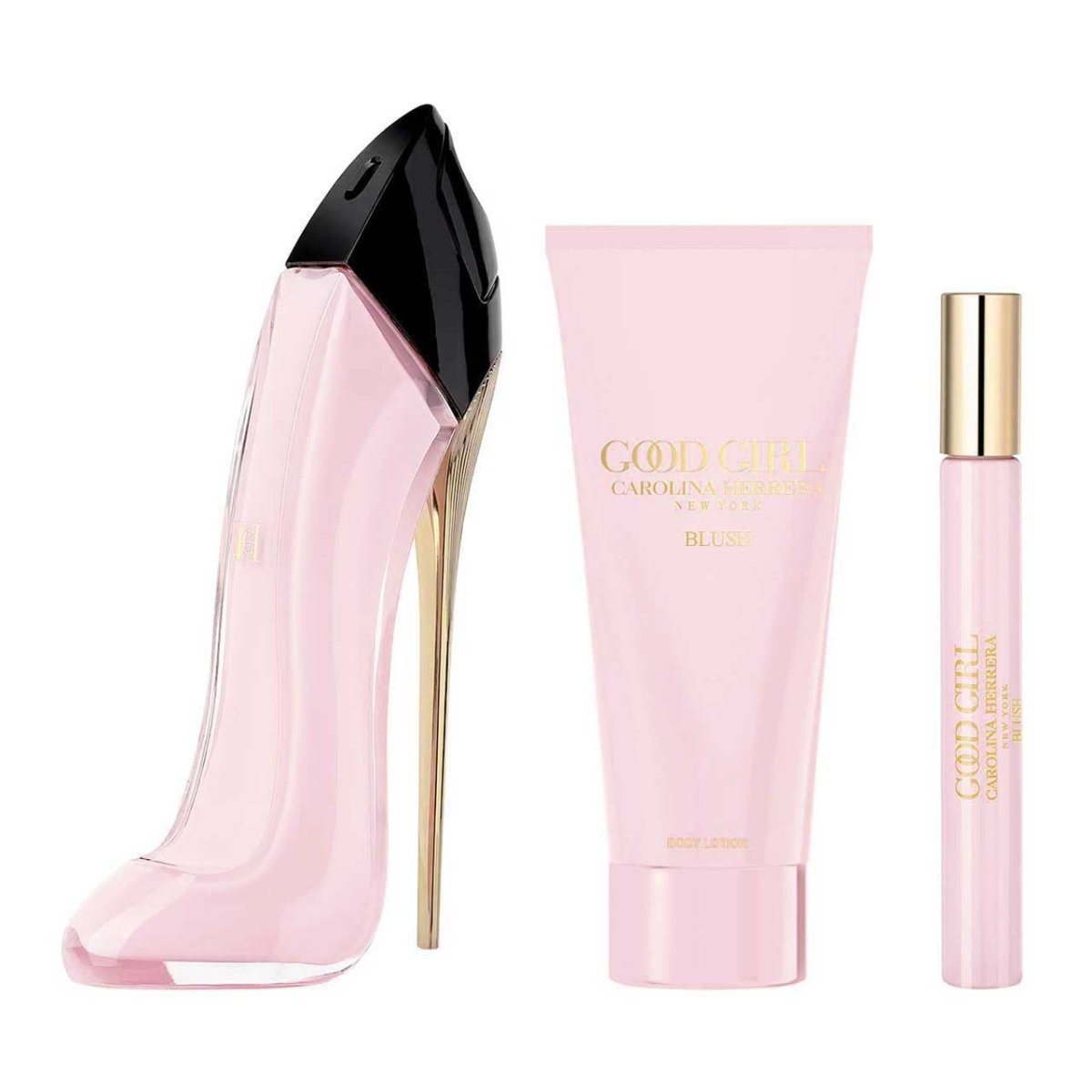 Good Girl Blush Estuche 3 Piezas Dama EDP 80ml + Body Lotion 100ml + Miniatura 10ml