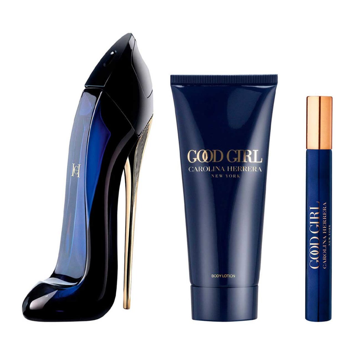 Good Girl Estuche 3 Piezas Dama EDP 80ml + Body Lotion 100ml + Miniatura 10ml