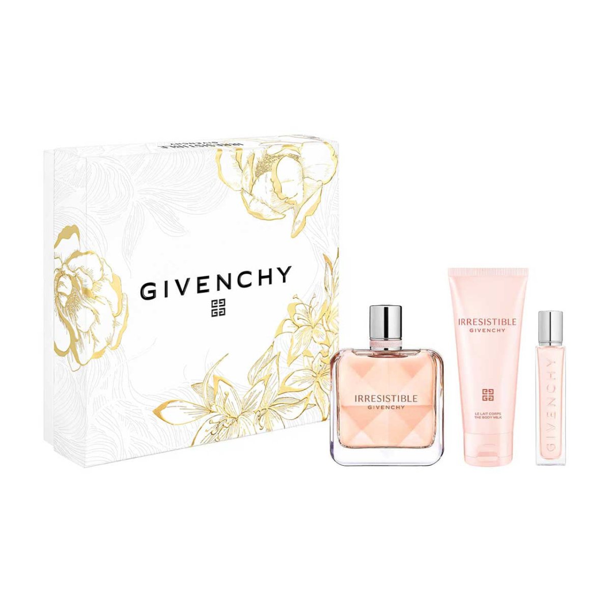 Irresistible Estuche 3 Piezas Dama EDP 80ml + Body Milk 75ml + Miniatura 12.5ml